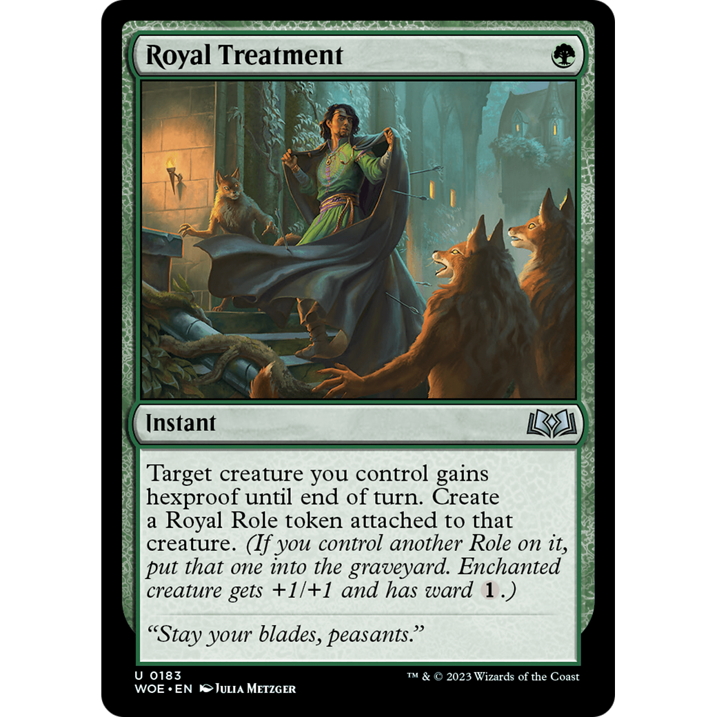 Royal Treatment (WOE-183) - Wilds of Eldraine Foil