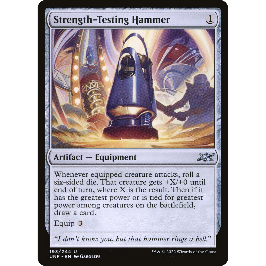 Strength-Testing Hammer (UNF-193) - Unfinity Foil