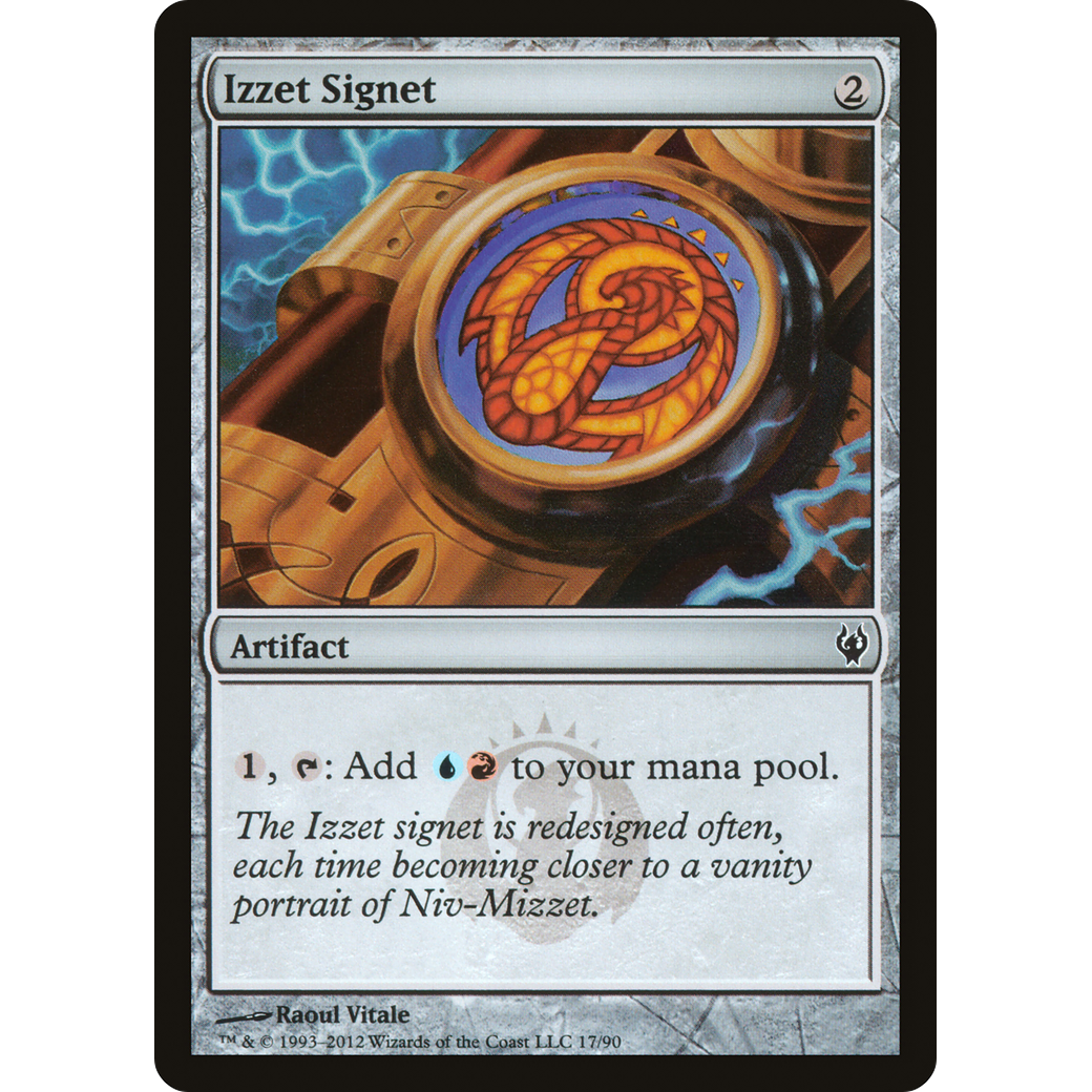 Izzet Signet (DDJ-017) - Duel Decks: Izzet vs. Golgari