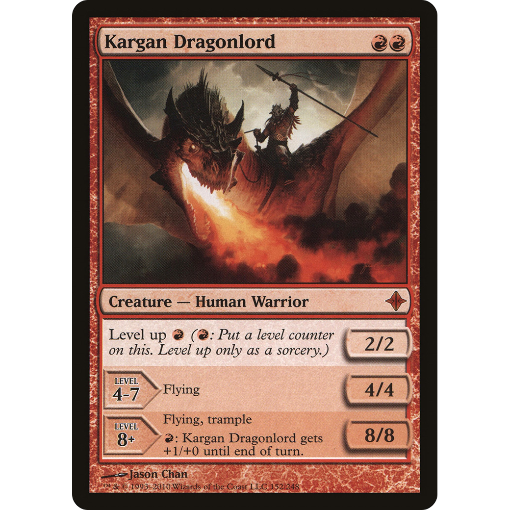 Kargan Dragonlord (ROE-152) - Rise of the Eldrazi Foil