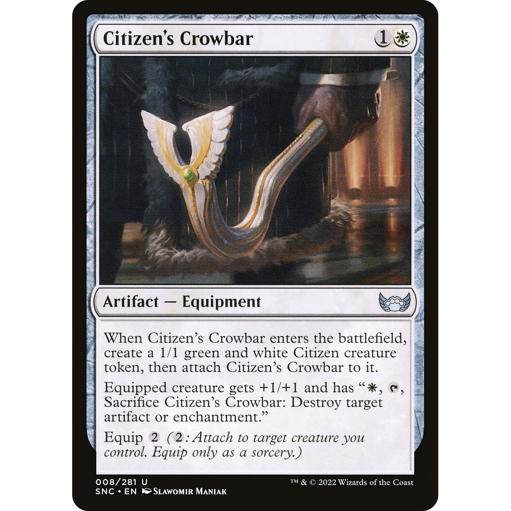 Citizen's Crowbar (SNC-008) - Streets of New Capenna Foil