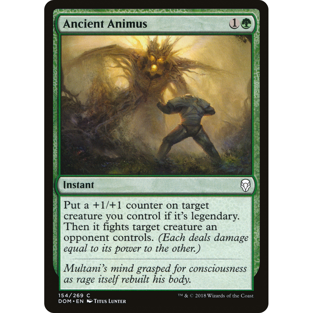 Ancient Animus (DOM-154) - Dominaria Foil
