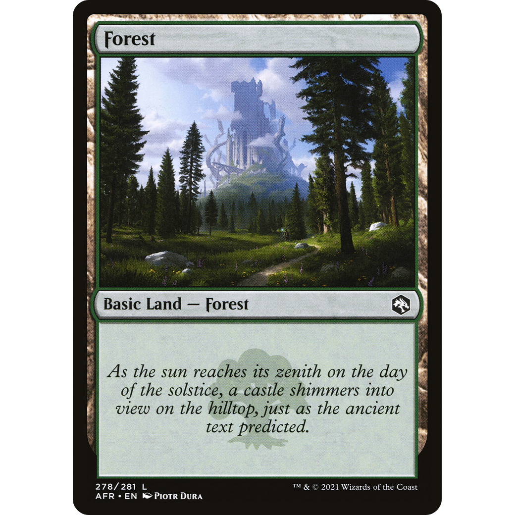 Forest (278) (AFR-278) - Adventures in the Forgotten Realms