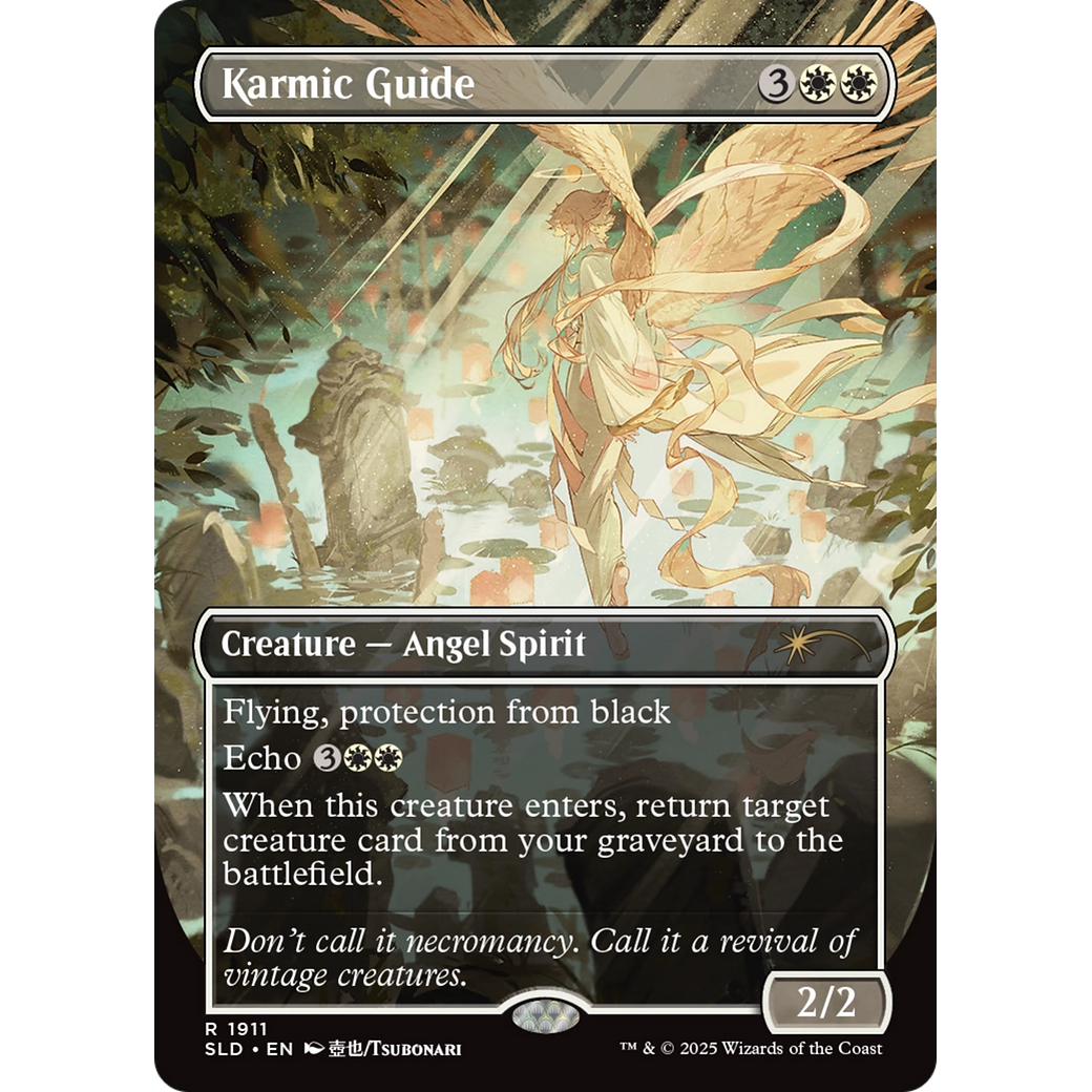 Karmic Guide (1911) (SLD-1911) - Secret Lair Drop (Borderless)