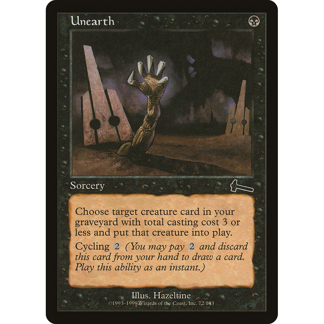 Unearth (ULG-072) - Urza's Legacy Foil
