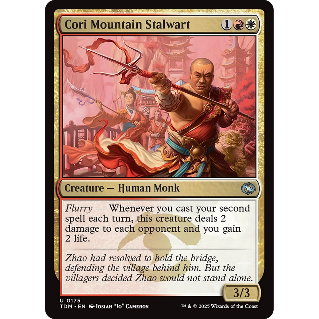 Cori Mountain Stalwart (TDM-175) - Tarkir: Dragonstorm Foil
