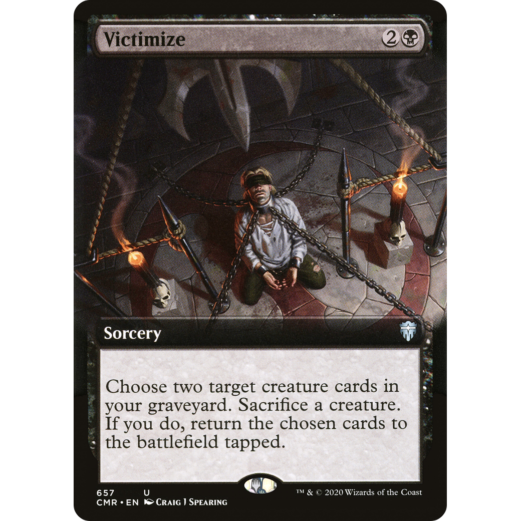 Victimize (Extended Art) (CMR-657) - Commander Legends: (Extended Art)