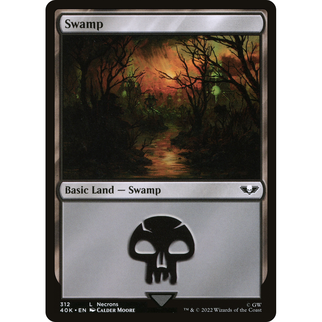 Swamp (40K-312) - Warhammer 40,000 Commander