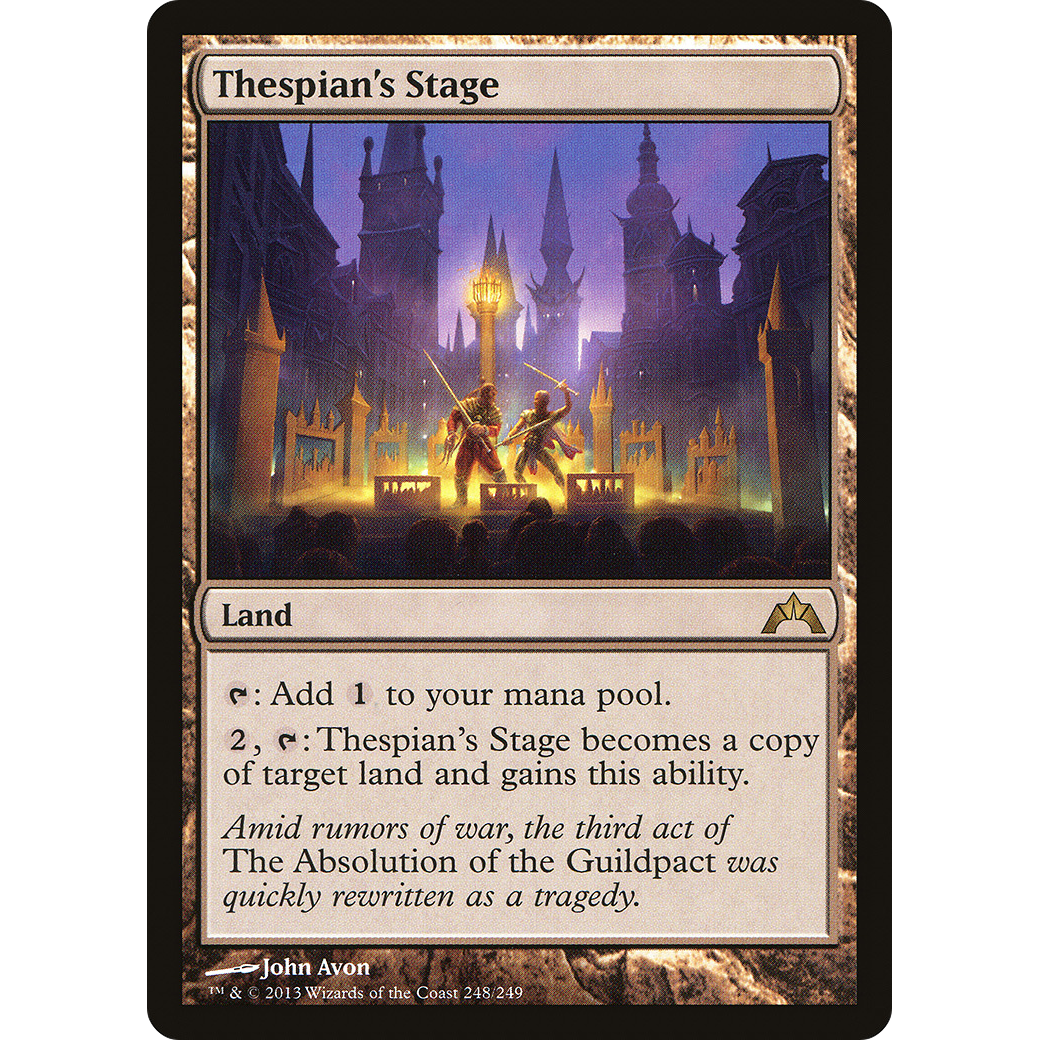 Thespian's Stage (GTC-248) - Gatecrash Foil