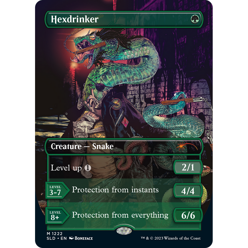 Hexdrinker (SLD-1222) - Secret Lair Drop (Borderless) Foil