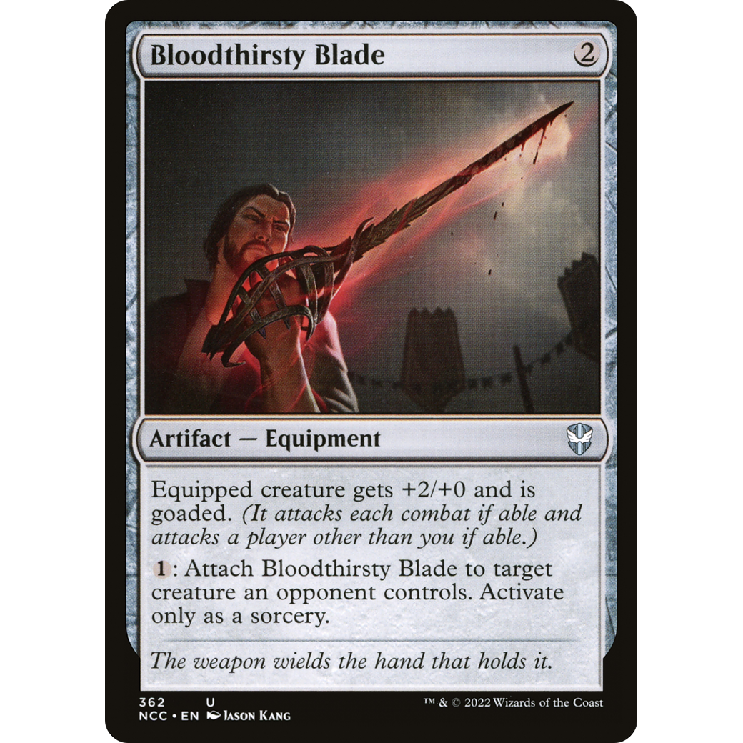 Bloodthirsty Blade (NCC-362) - New Capenna Commander