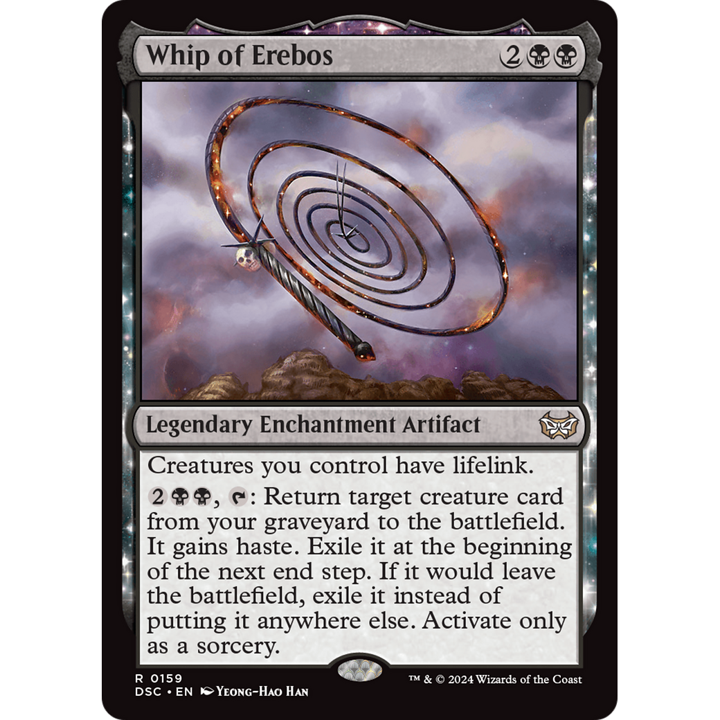Whip of Erebos (DSC-159) - Duskmourn: House of Horror Commander