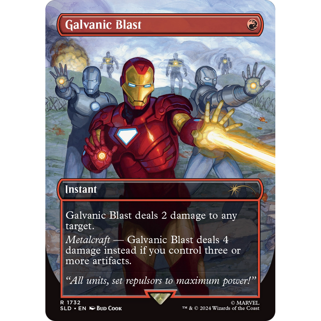 Galvanic Blast (SLD-1732) - Secret Lair Drop (Borderless)