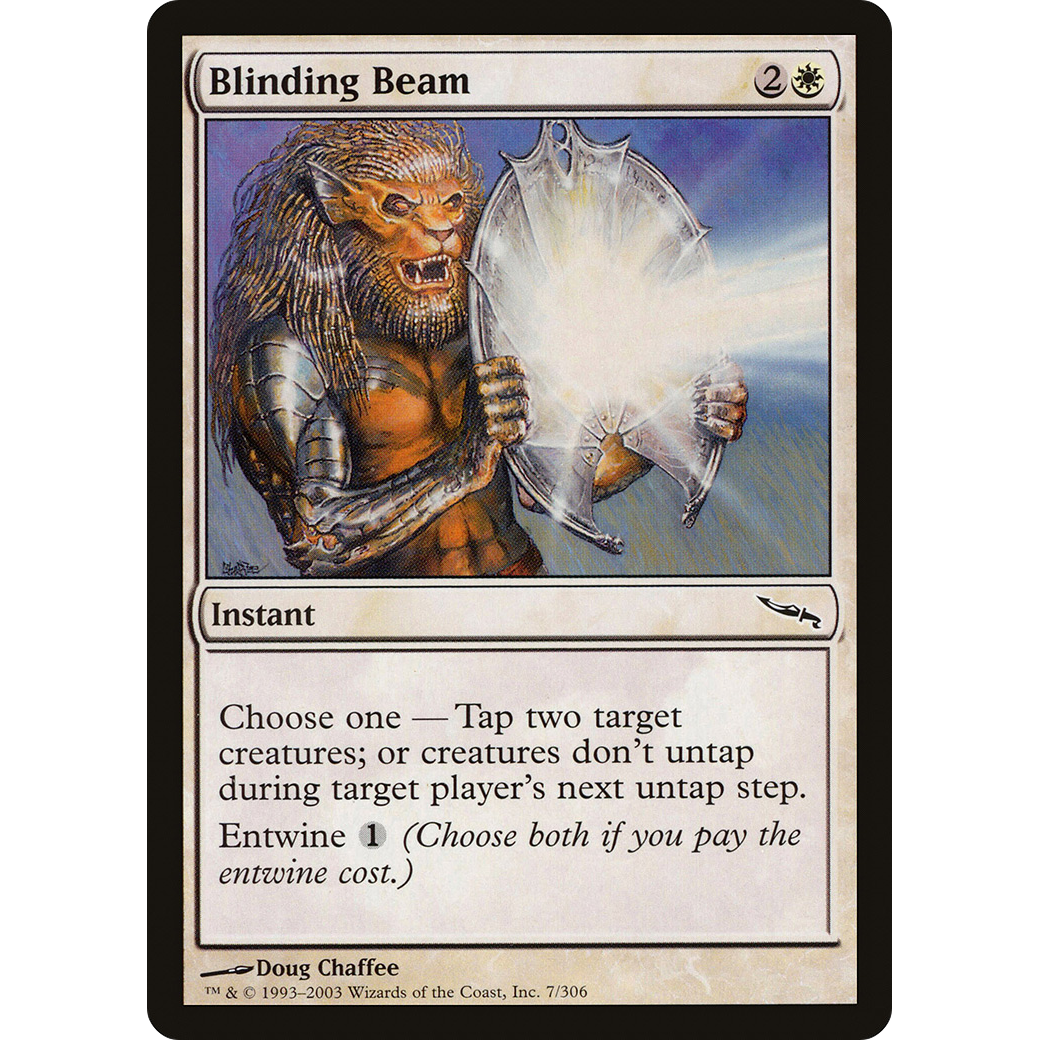 Blinding Beam (MRD-007) - Mirrodin Foil