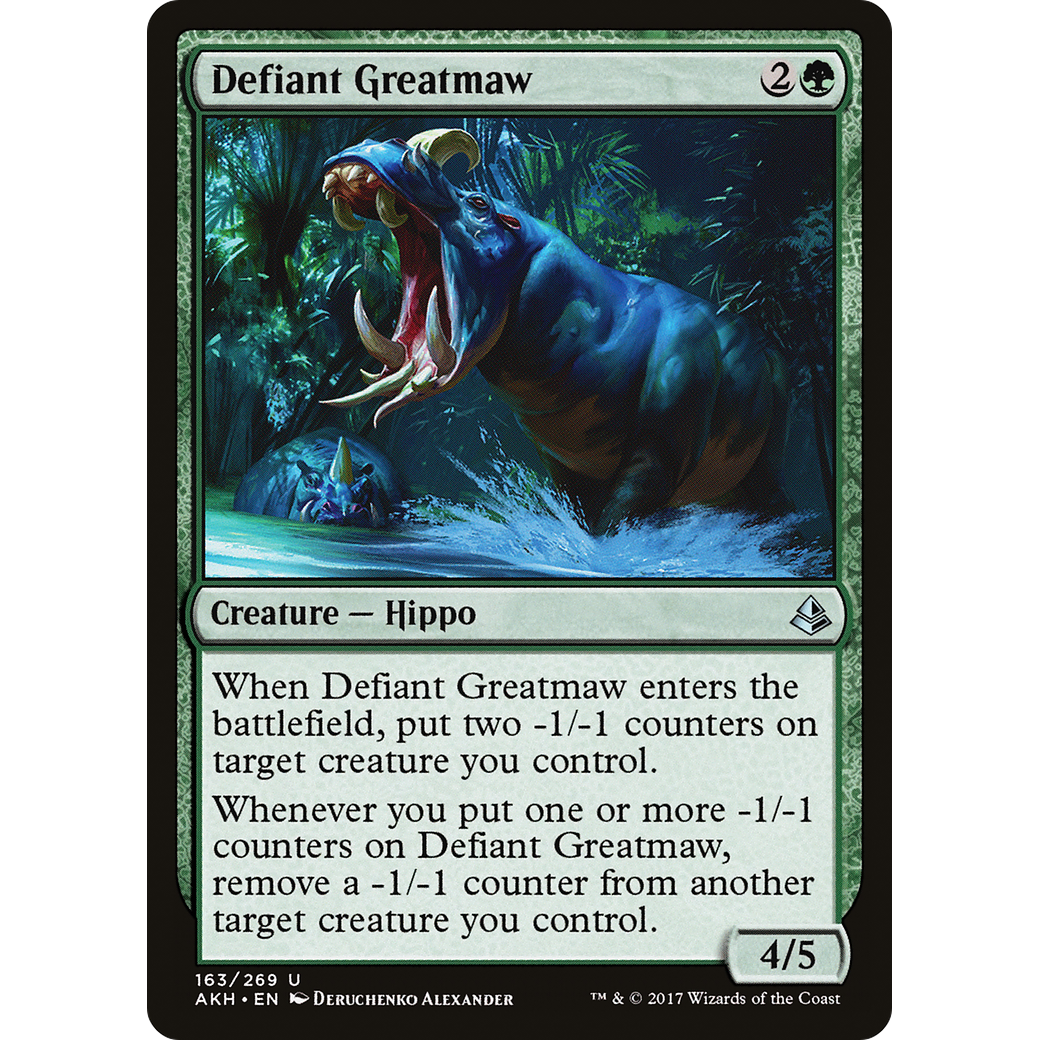 Defiant Greatmaw (AKH-163) - Amonkhet