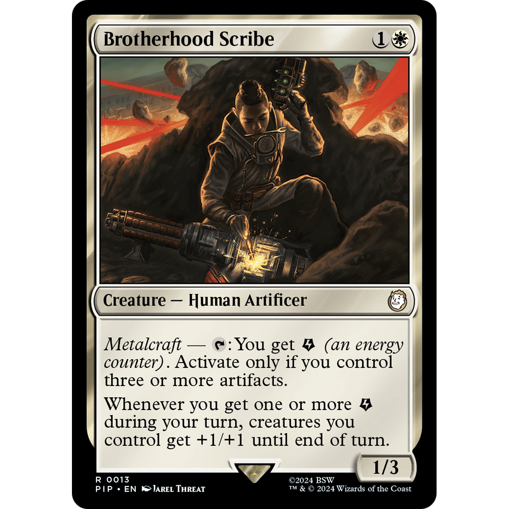 Brotherhood Scribe (PIP-013) - Fallout Foil