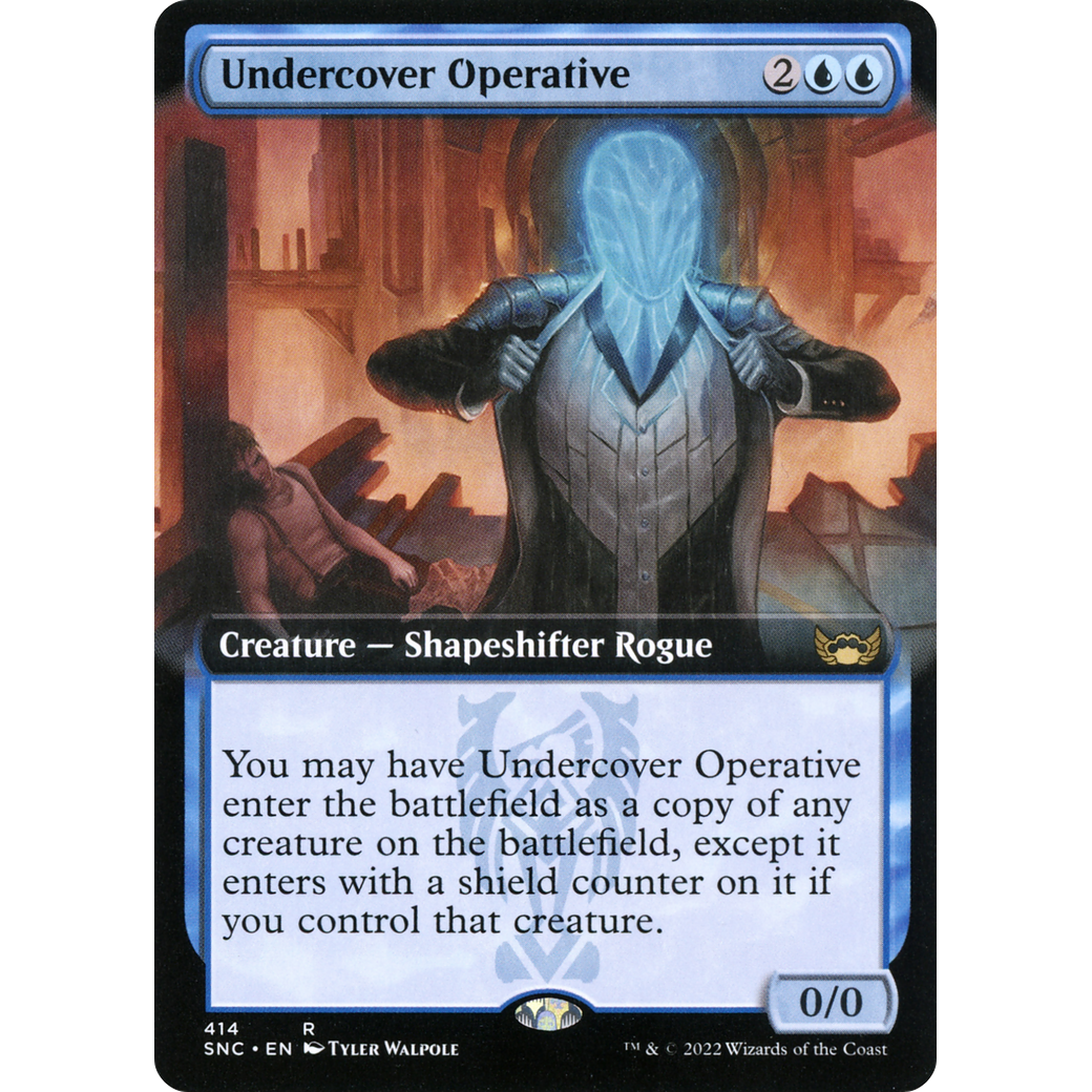 Undercover Operative (Extended Art) (SNC-414) - Streets of New Capenna: (Extended Art) Foil
