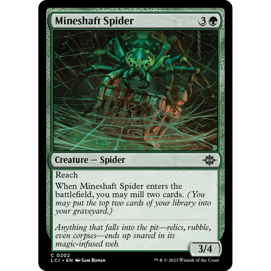 Mineshaft Spider (LCI-202) - The Lost Caverns of Ixalan