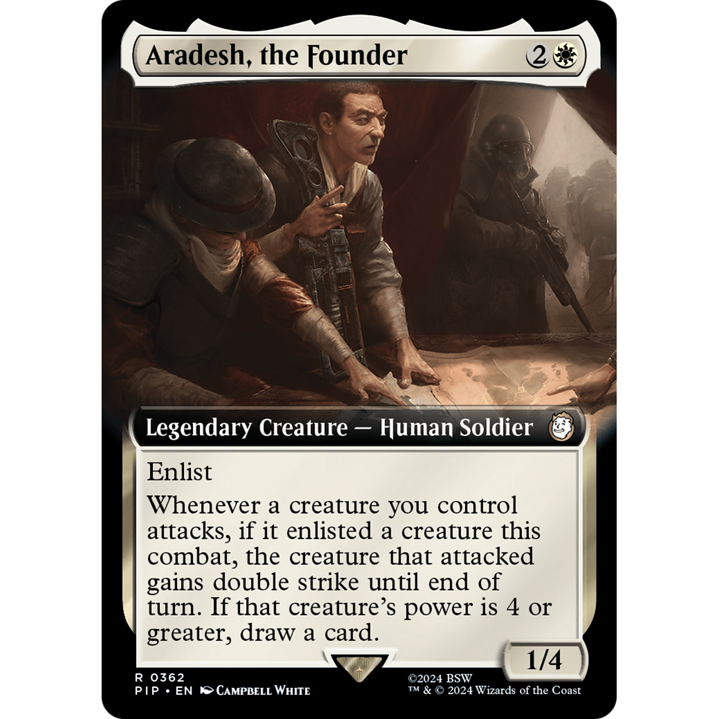 Aradesh, the Founder (PIP-362) - Fallout: (Extended Art) Foil