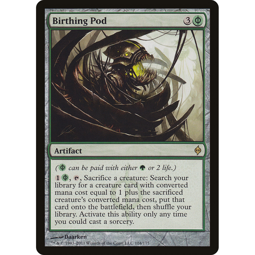 Birthing Pod (NPH-104) - New Phyrexia Foil