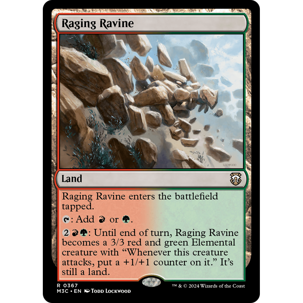 Raging Ravine (M3C-367) - Modern Horizons 3 Commander Foil