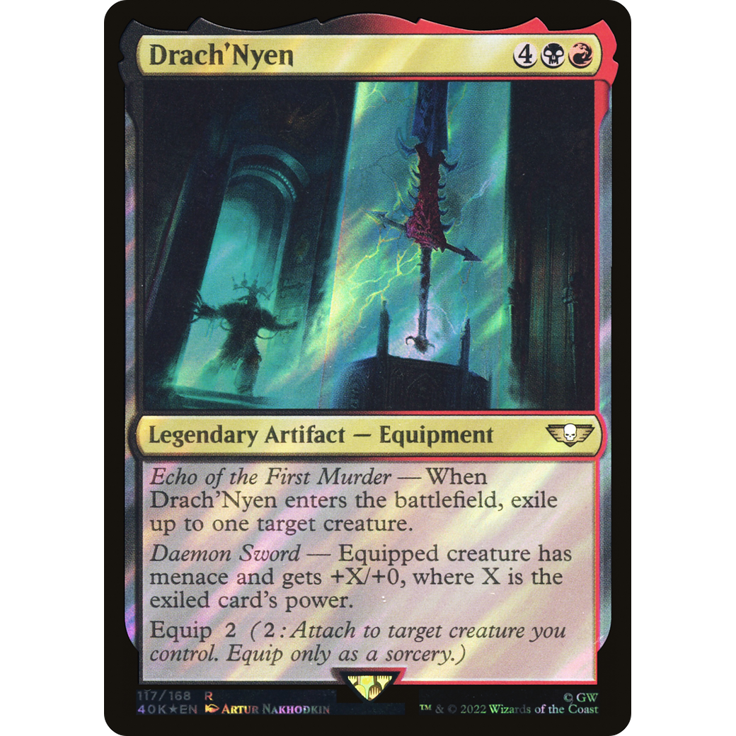 Drach'Nyen (40K-117) - Warhammer 40,000 Commander Foil