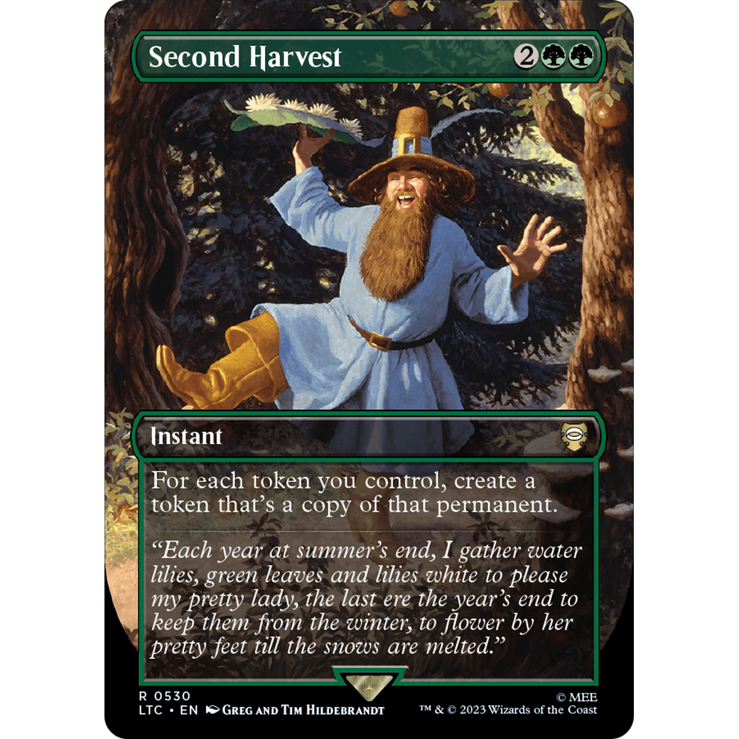 Second Harvest (LTC-530) - Tales of Middle-earth Commander (Borderless)