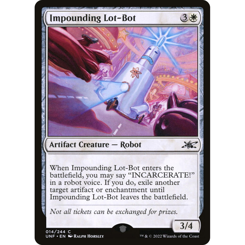 Impounding Lot-Bot (UNF-014) - Unfinity Foil