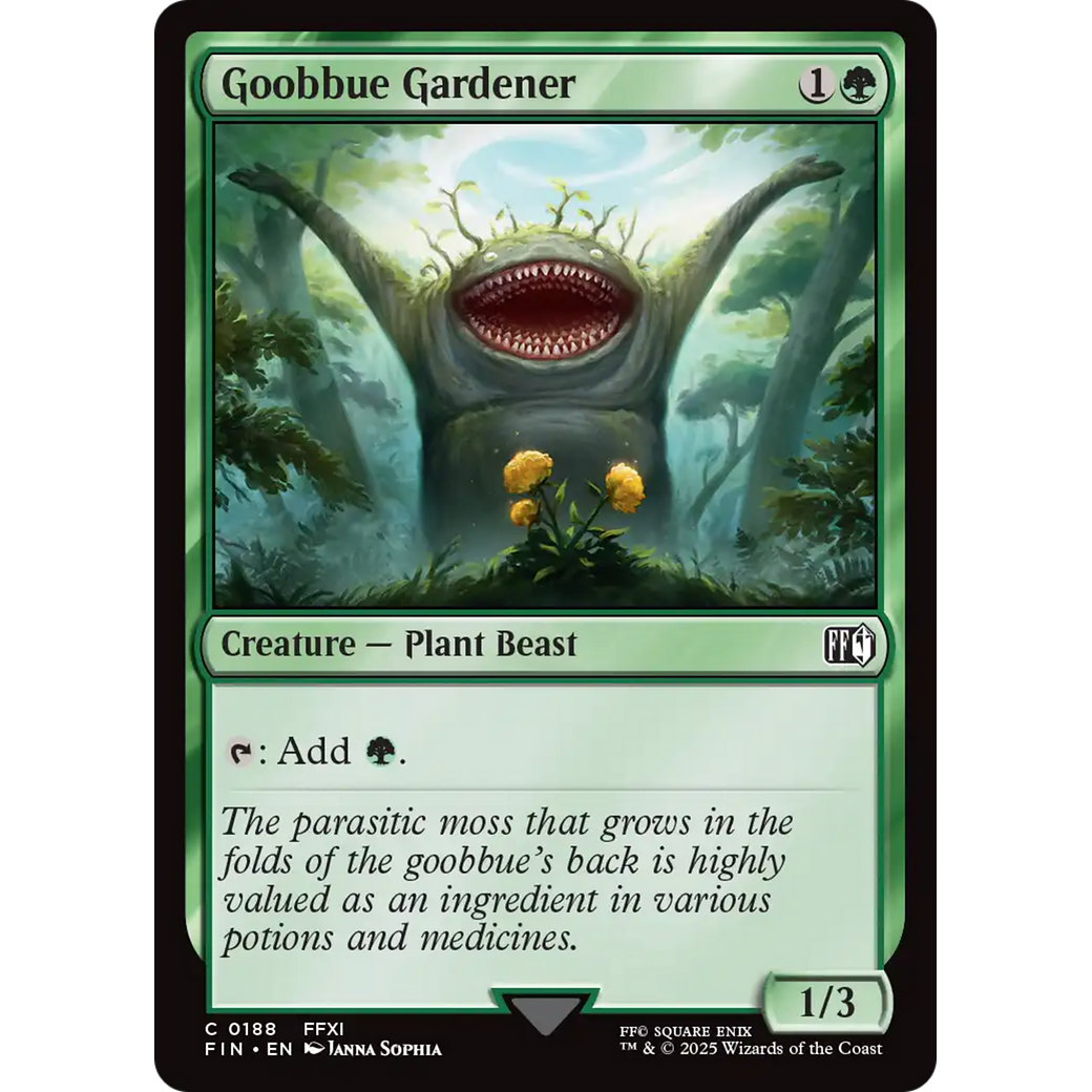 Goobbue Gardener (FIN-188) - FINAL FANTASY Foil