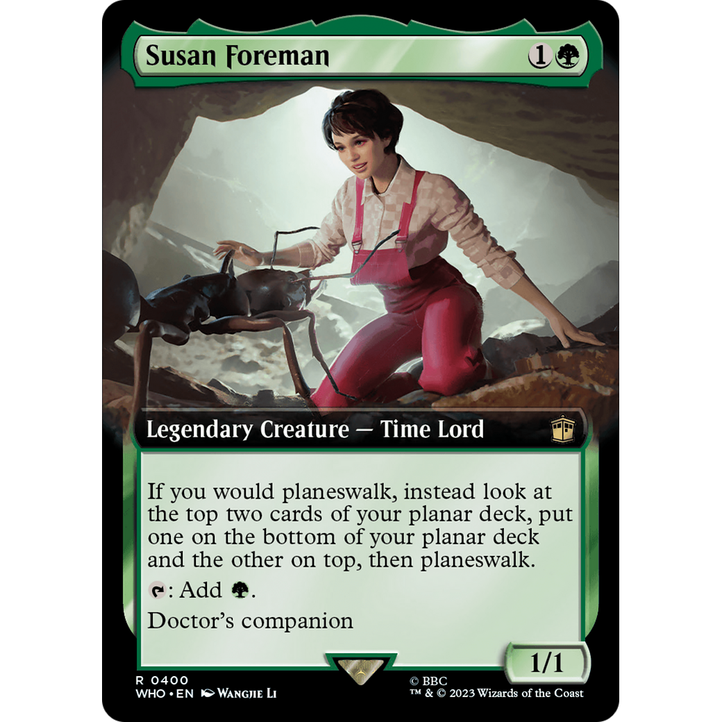 Susan Foreman (Extended Art) (WHO-400) - Doctor Who: (Extended Art) Foil