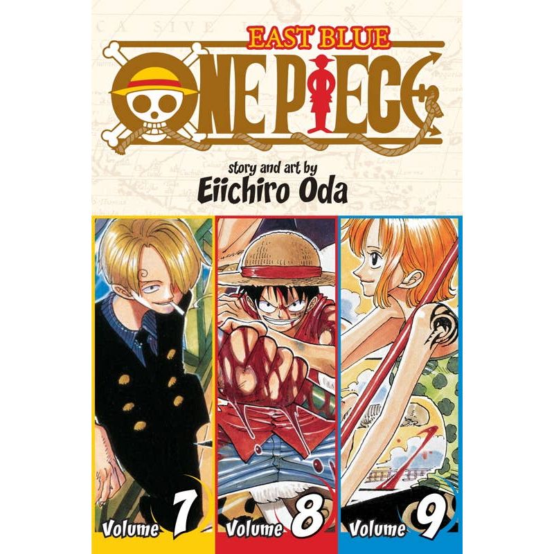 One Piece (Omnibus Edition 3) Vol. 7-9, by Eiichiro Oda
