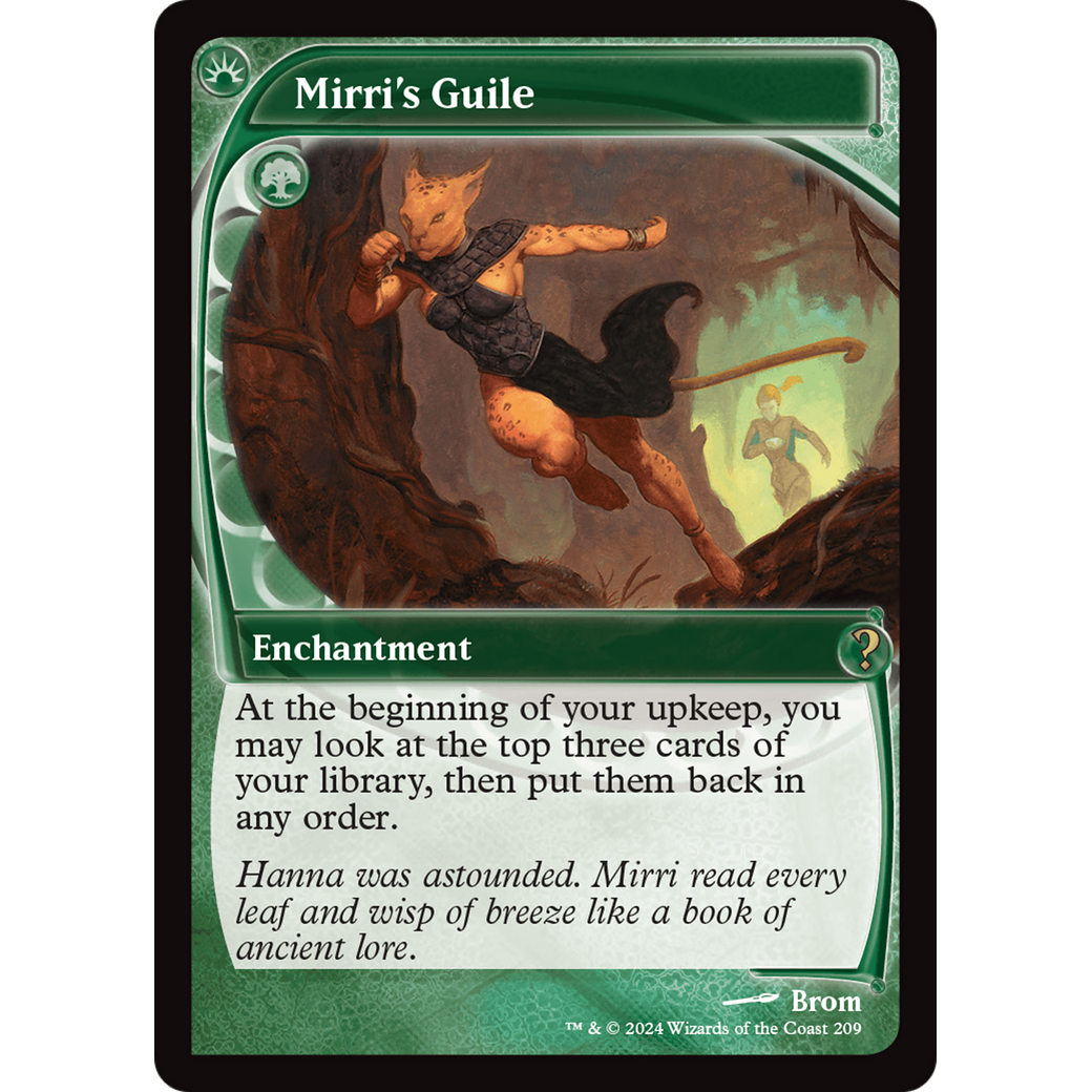 Mirri's Guile (Future Sight) (MB2-209) - Mystery Booster 2