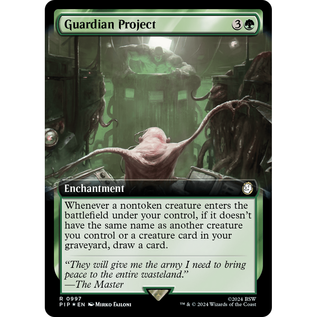 Guardian Project (PIP-997) - Fallout: (Extended Art) Foil