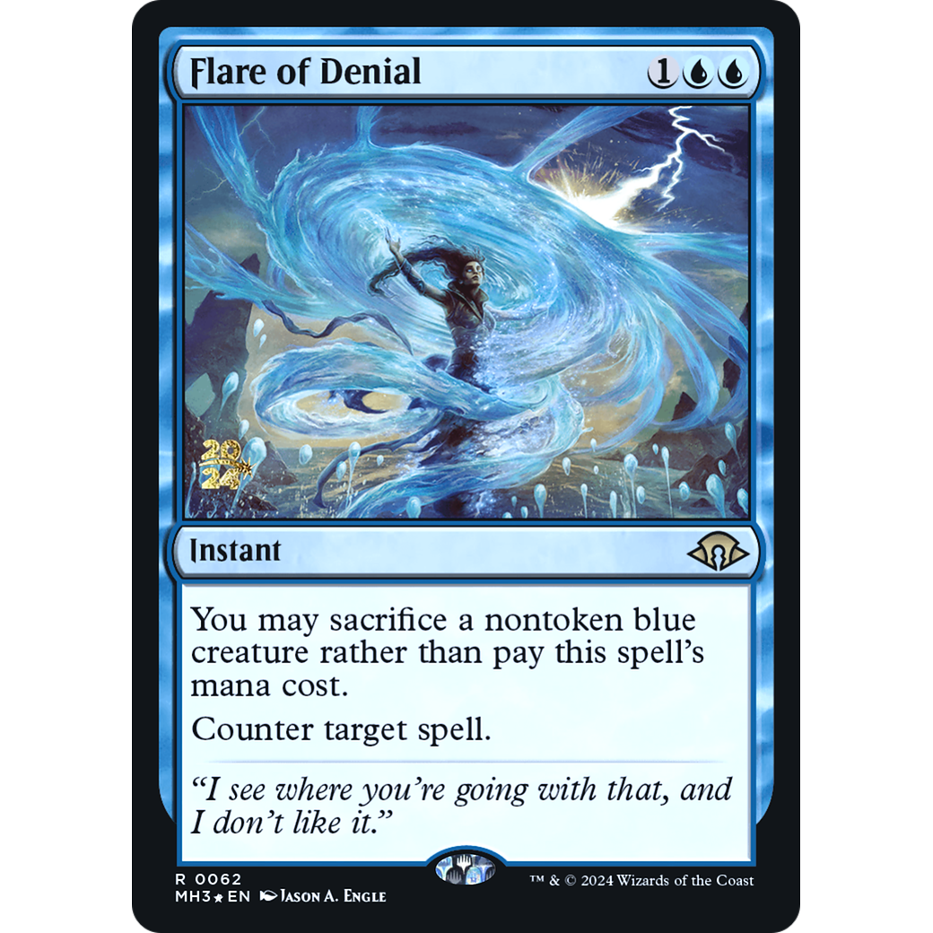 Flare of Denial (PRE-62S) - Modern Horizons 3 Promos Foil