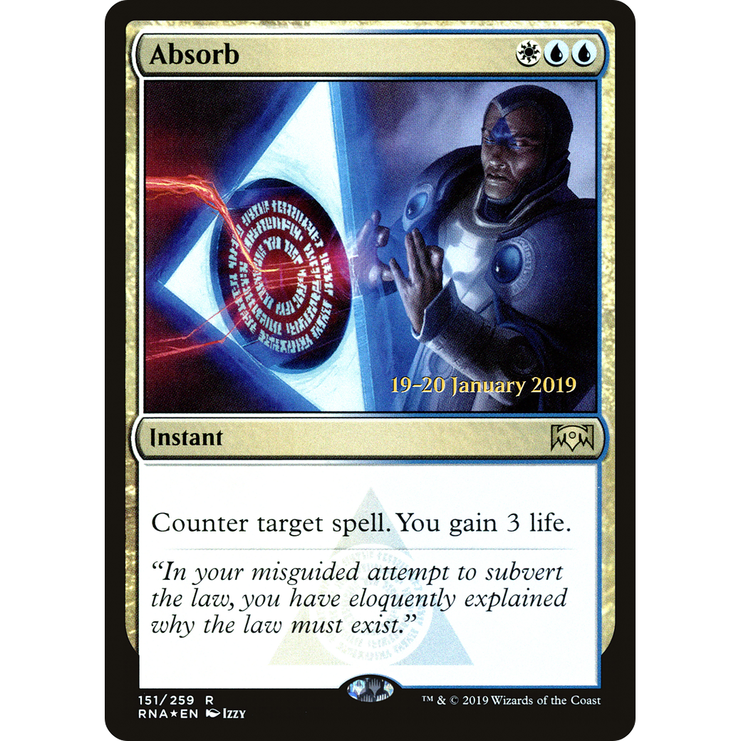 Absorb (PRE-151) - Ravnica Allegiance Promos Foil