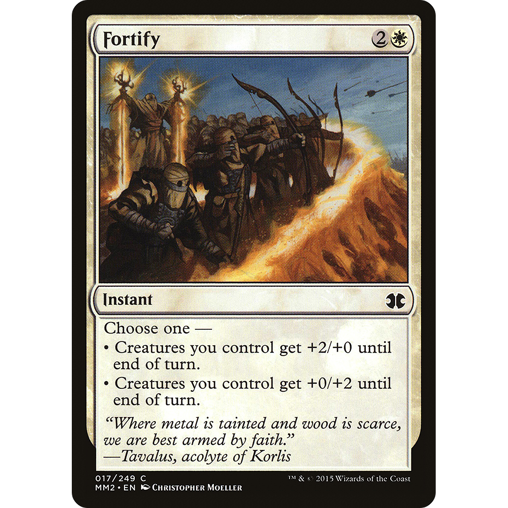 Fortify (MM2-017) - Modern Masters 2015 Foil