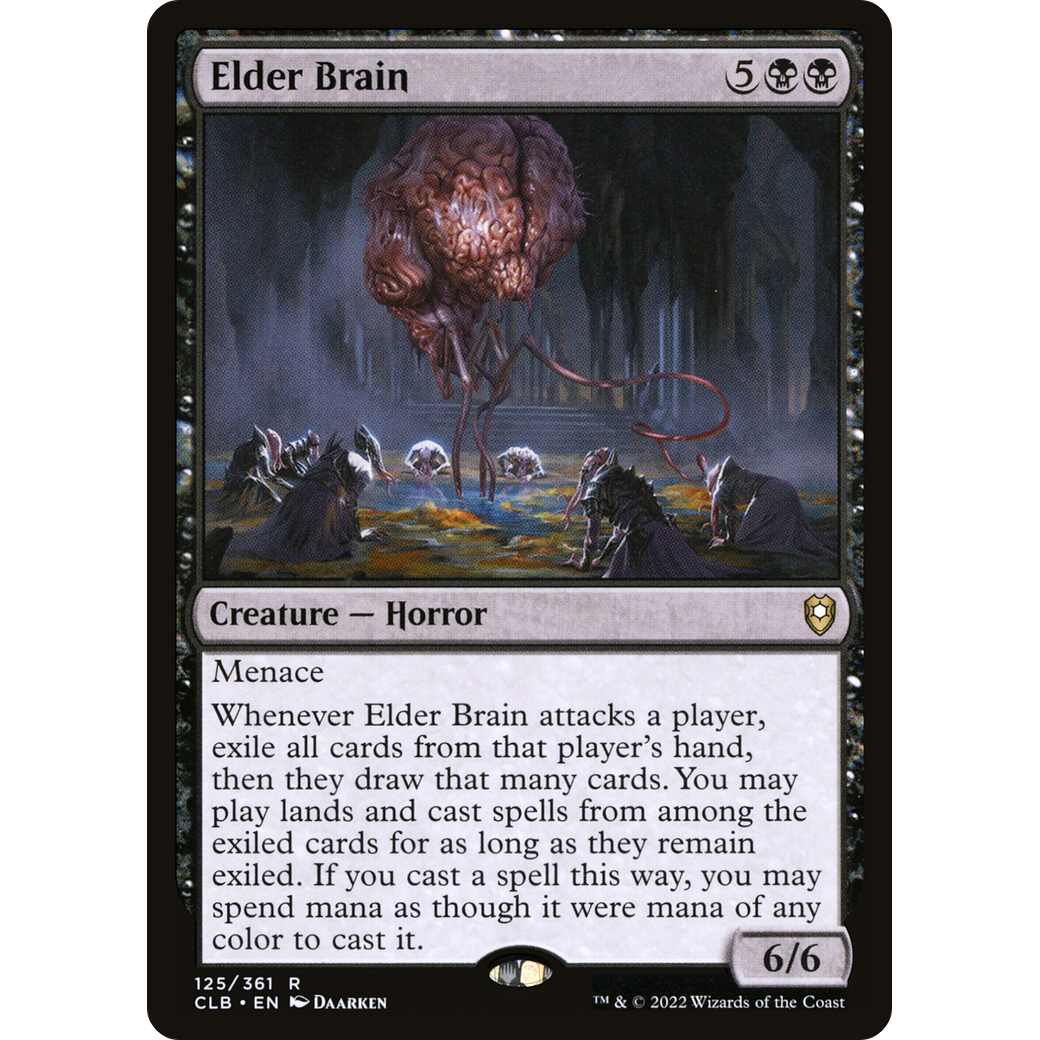 Elder Brain (CLB-125) - Commander Legends: Battle for Baldur's Gate Foil