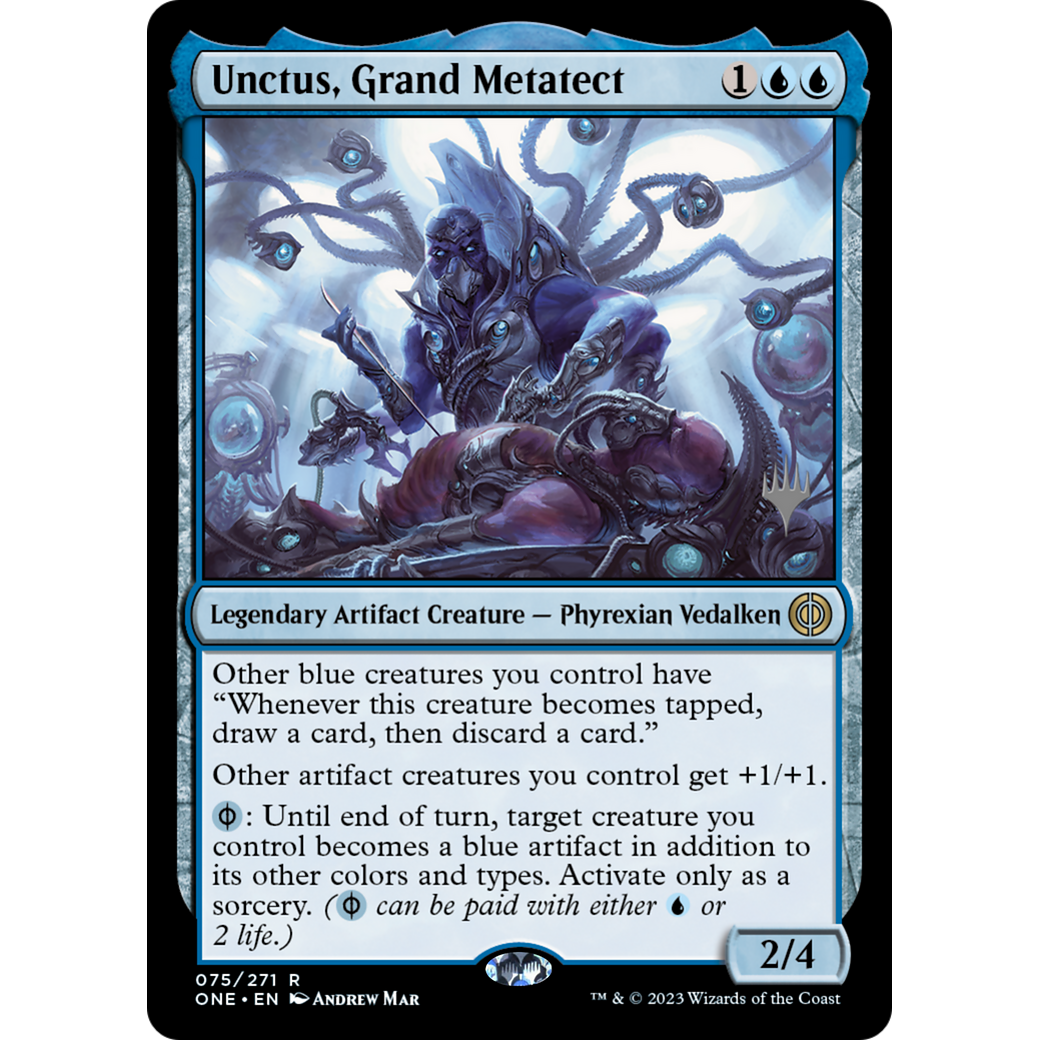 Unctus, Grand Metatect (PPONE-75P) - Phyrexia: All Will Be One Promos