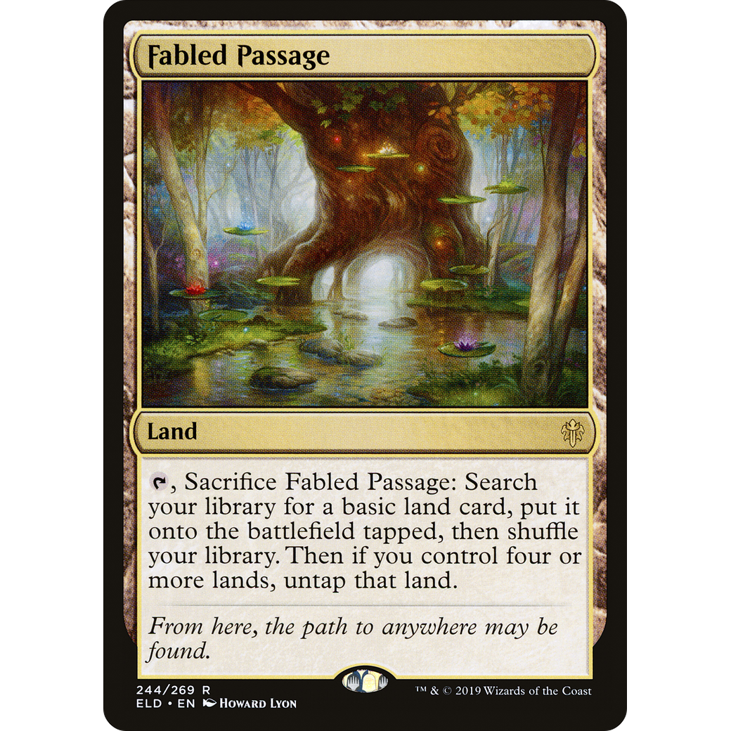 Fabled Passage (ELD-244) - Throne of Eldraine