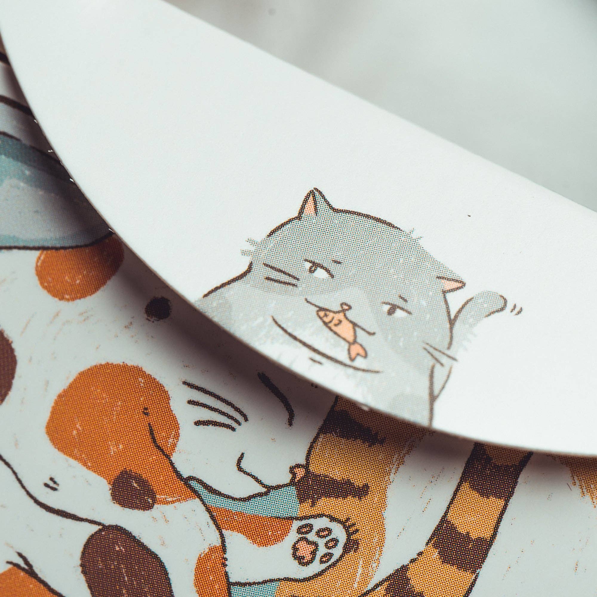 Naughty Dog & Liquid Cat Playing Cards: Liquid Cat