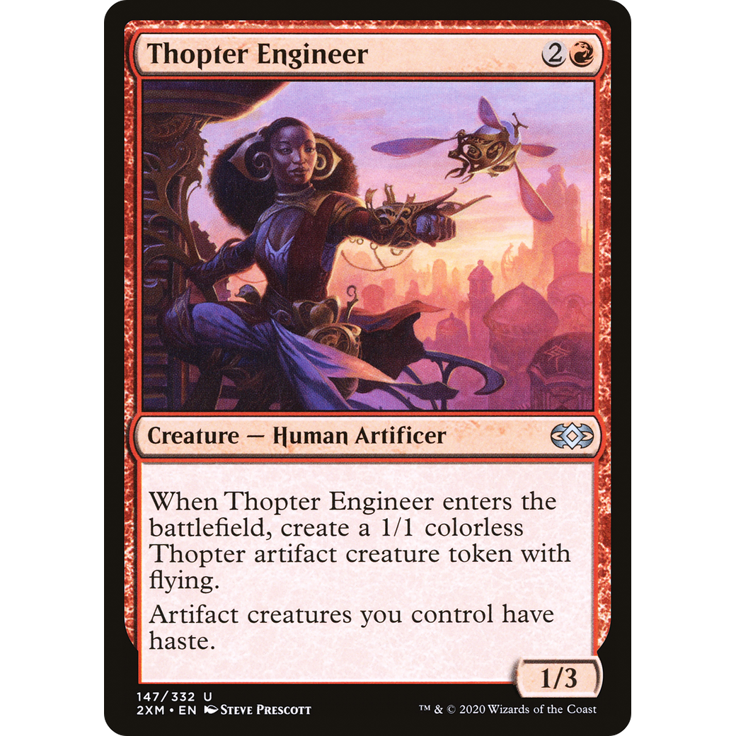 Thopter Engineer (2XM-147) - Double Masters Foil