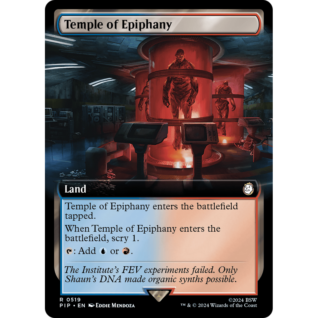 Temple of Epiphany (PIP-519) - Fallout: (Extended Art) Foil