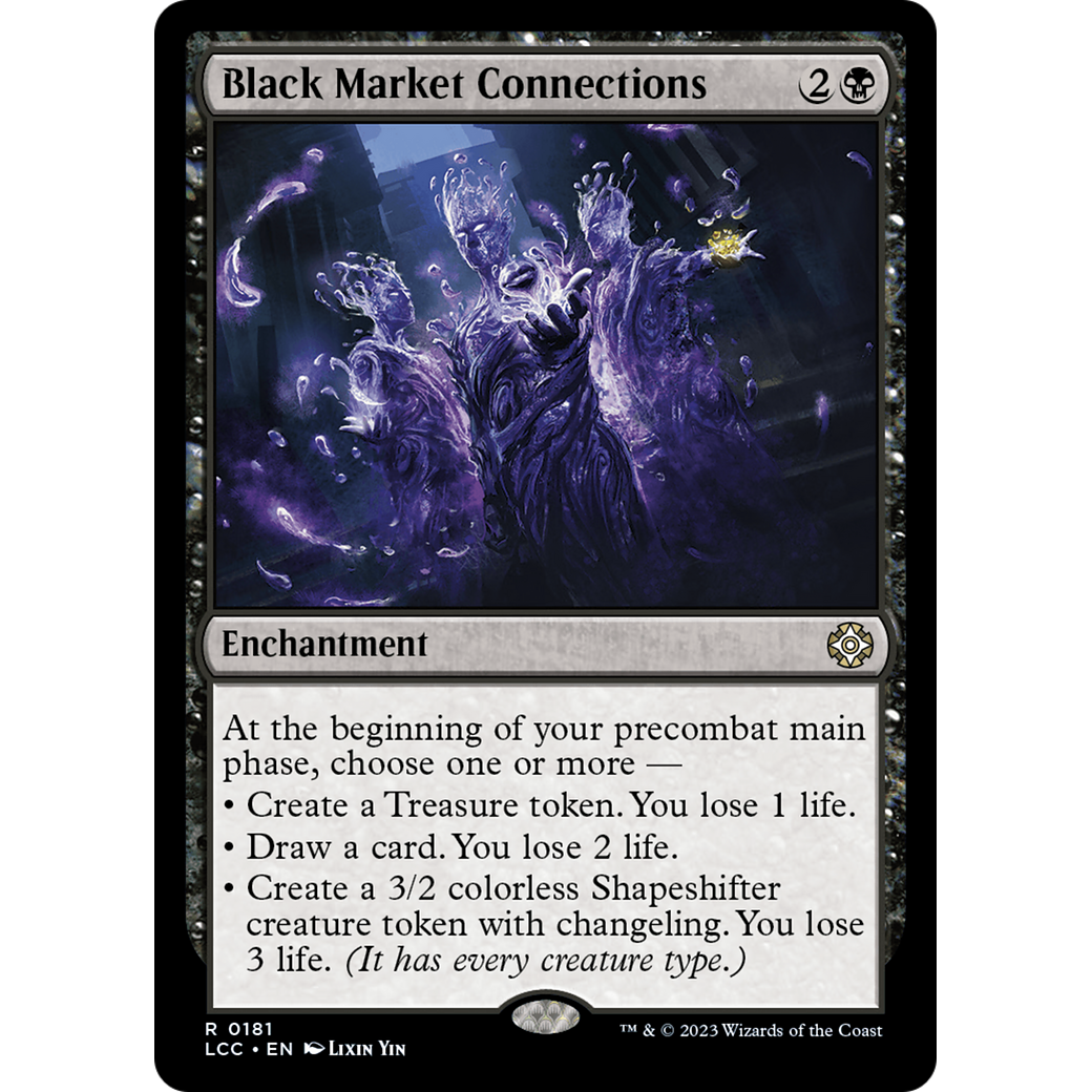 Black Market Connections (LCC-181) - The Lost Caverns of Ixalan Commander