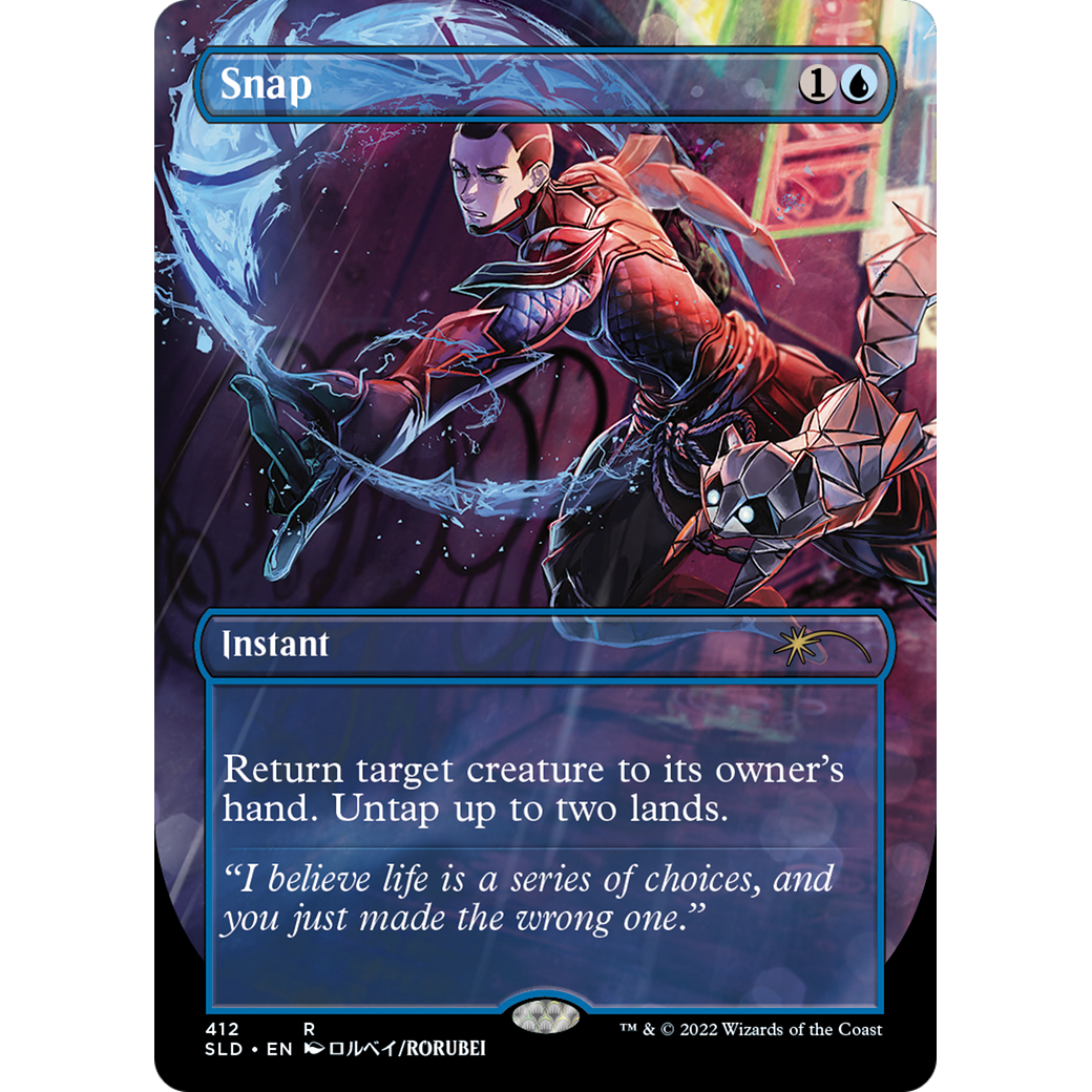 Snap (SLD-412) - Secret Lair Drop (Borderless)