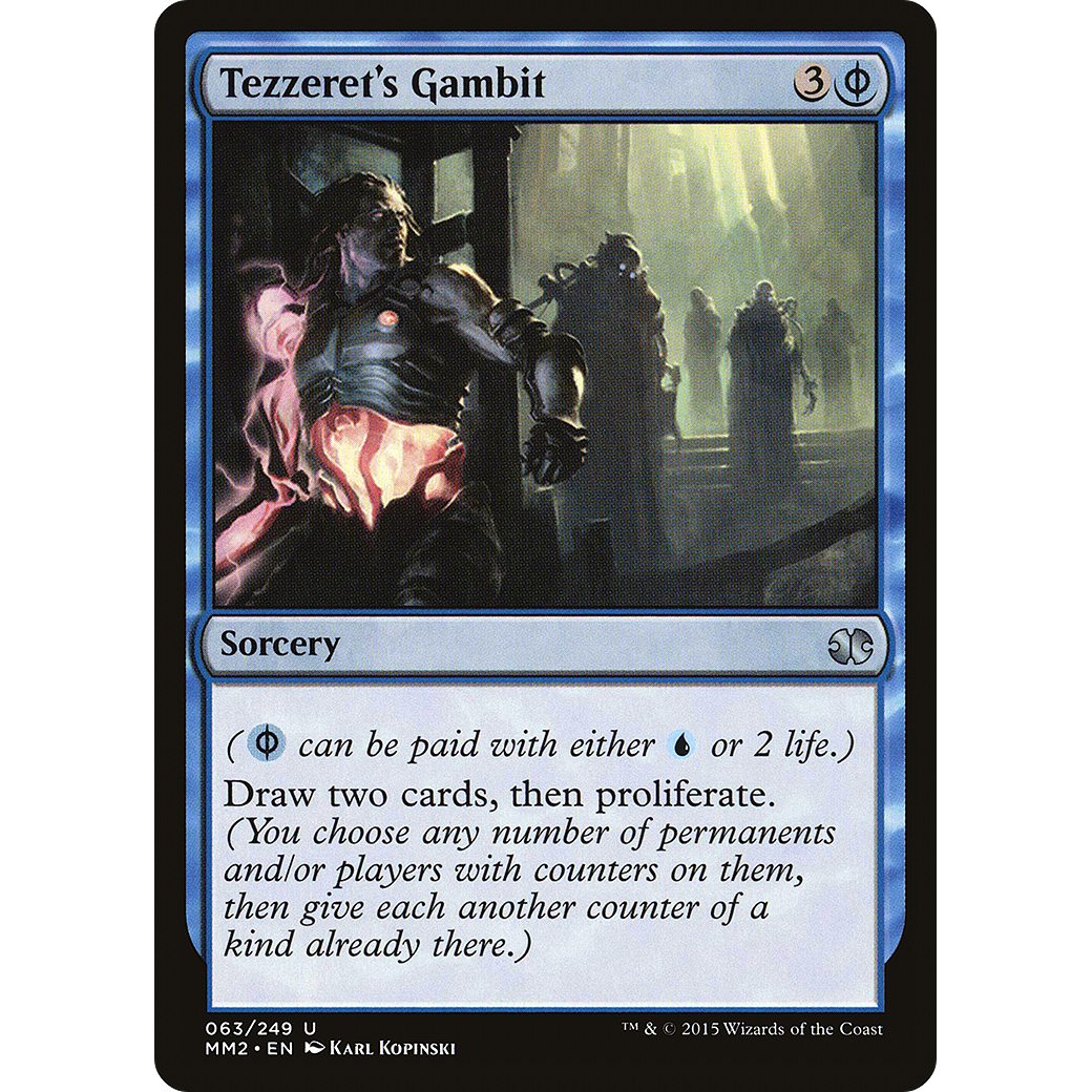 Tezzeret's Gambit (MM2-063) - Modern Masters 2015 Foil