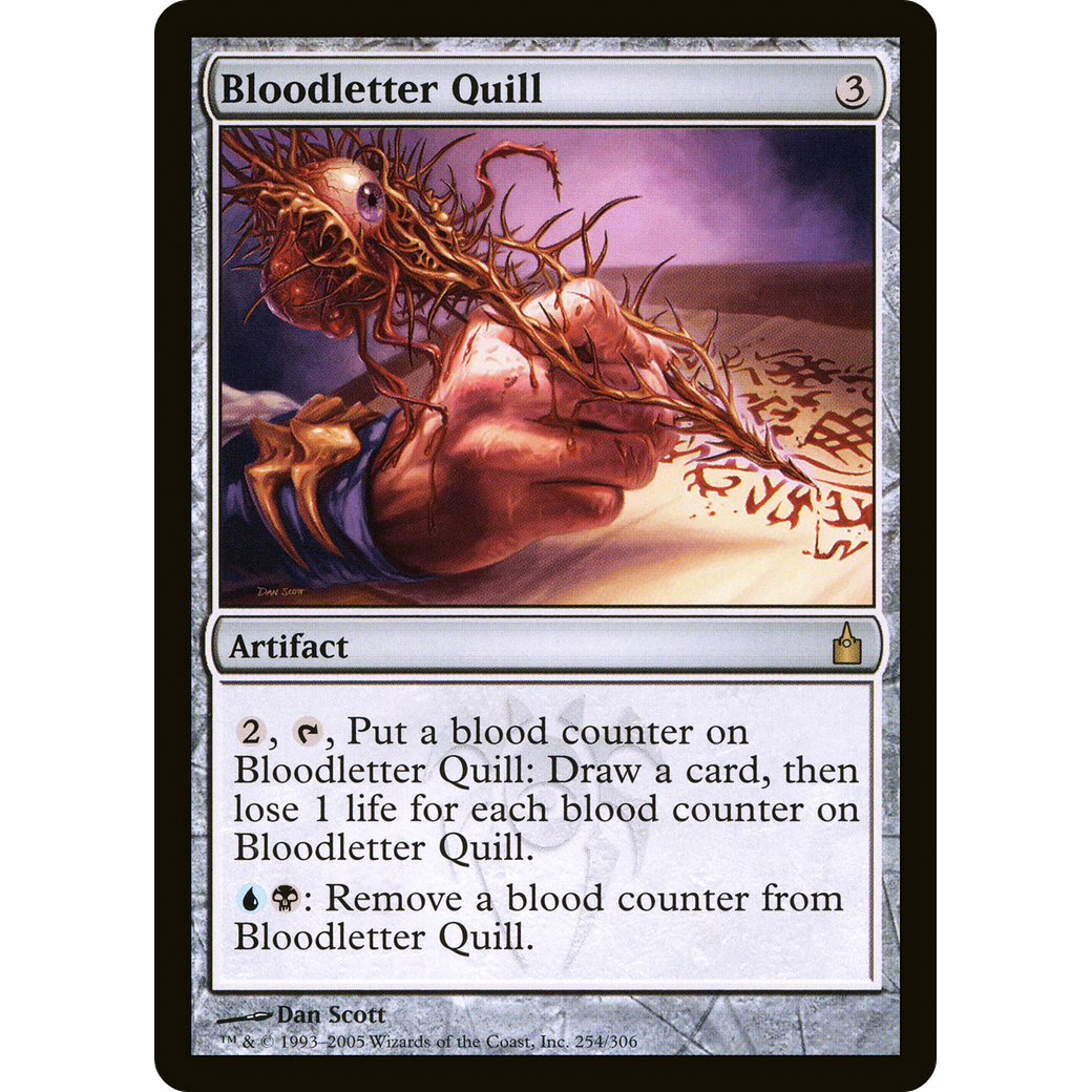 Bloodletter Quill (RAV-254) - Ravnica: City of Guilds