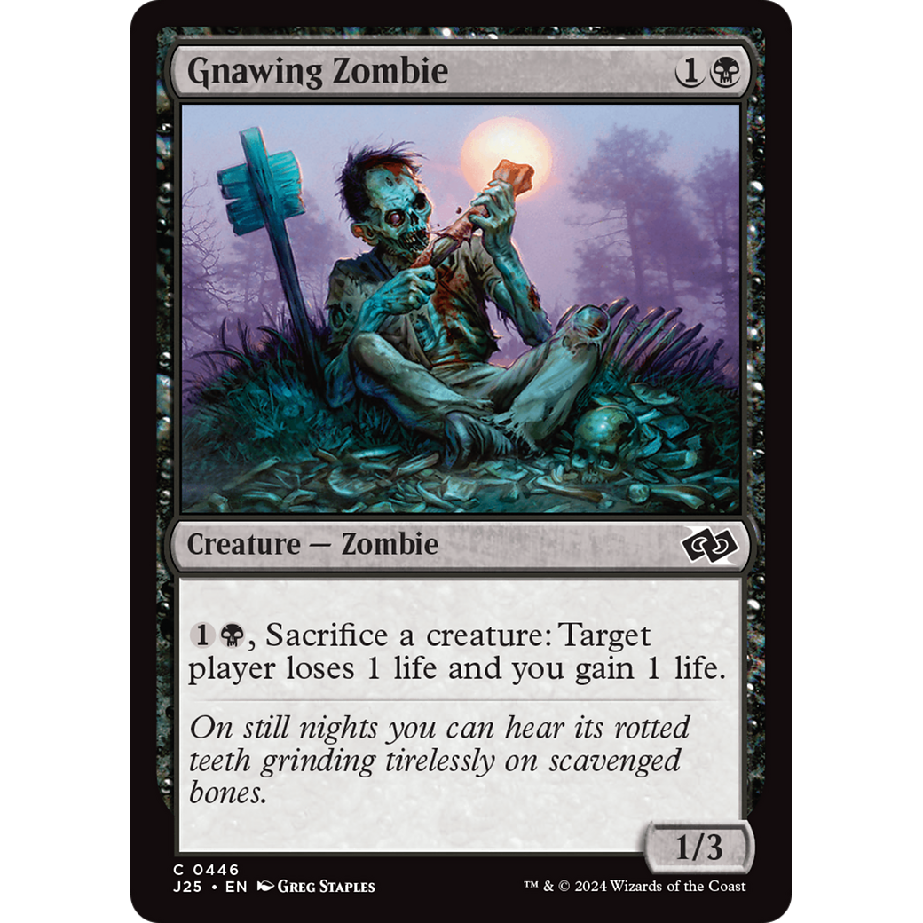Gnawing Zombie (J25-446) - Foundations Jumpstart
