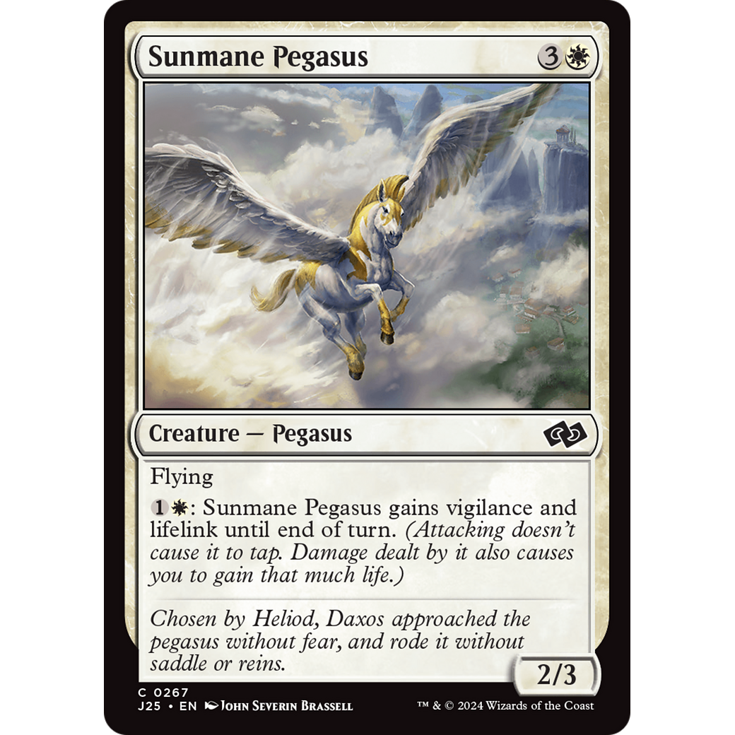Sunmane Pegasus (J25-267) - Foundations Jumpstart