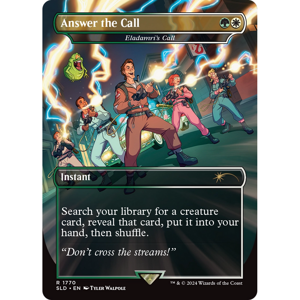 Answer the Call - Eladamri's Call (SLD-1770) - Secret Lair Drop / Answer the Call (Borderless)