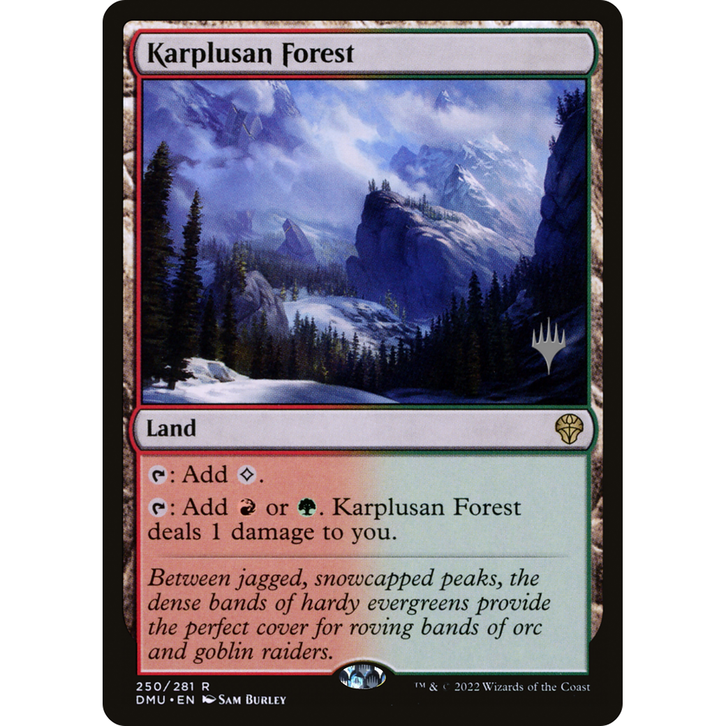 Karplusan Forest (PPDMU-250) - Dominaria United Promos